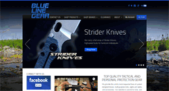 Desktop Screenshot of bluelinegear.com